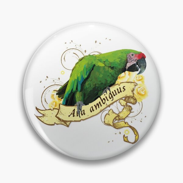 Item preview, green macaw designed and sold by obscurite.