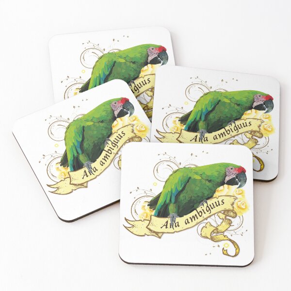 Item preview, green macaw designed and sold by obscurite.