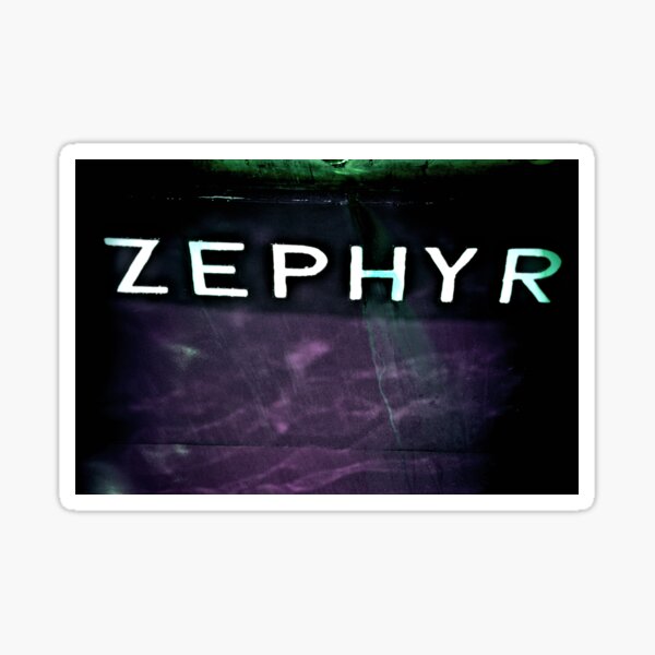 ZEPHYR Sticker