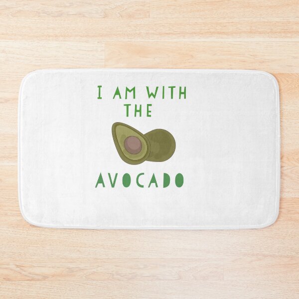 Item preview, I am with the avocado  designed and sold by ThePrintCrafty.