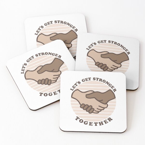 Item preview, Let's Get Stronger Together designed and sold by xheykelseyyy.