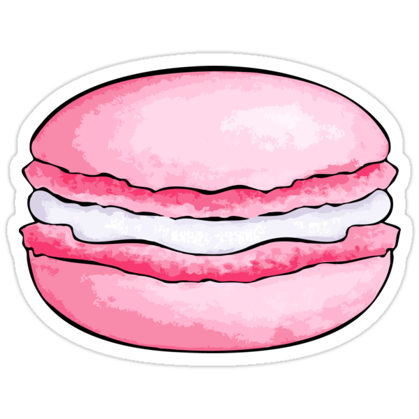 "French Meringue Macaron" Stickers by Mariya Olshevska ...