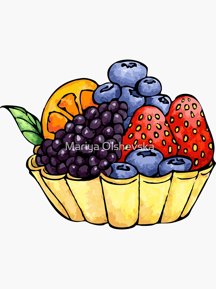 Fruit and Berry Dessert Cup by OzureFlame