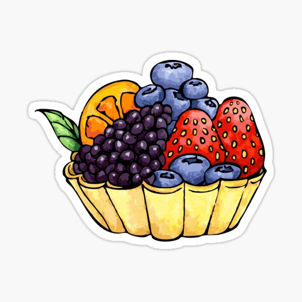 Item preview, Fruit and Berry Dessert Cup designed and sold by Mariya Olshevska.