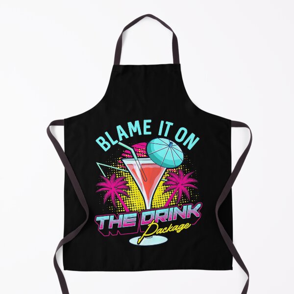 Item preview, Funny Blame It On The Drink Package Cruise Pun designed and sold by perfectpresents.