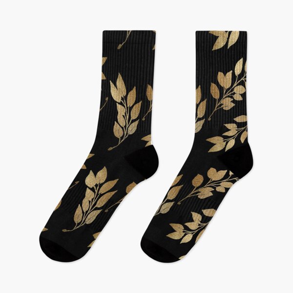 Item preview, Gold Leaves Pattern vcso  designed and sold by ThePrintCrafty.