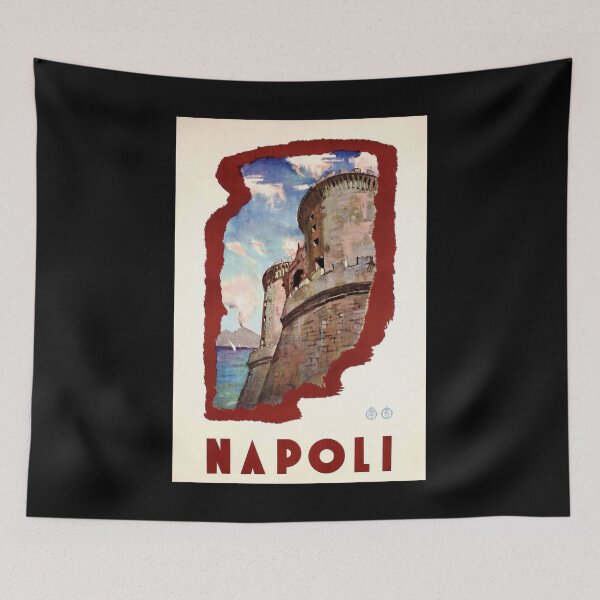 Item preview, retro Napoli designed and sold by CorasPosters.