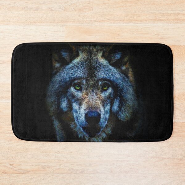 Item preview, Ojos amarillos de lobo azul designed and sold by Heathermarie321.