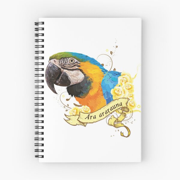 Item preview, blue-yellow macaw designed and sold by obscurite.