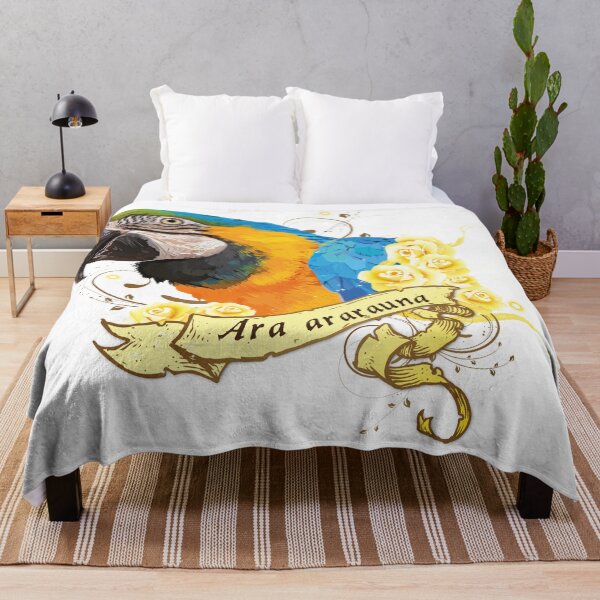 Item preview, blue-yellow macaw designed and sold by obscurite.