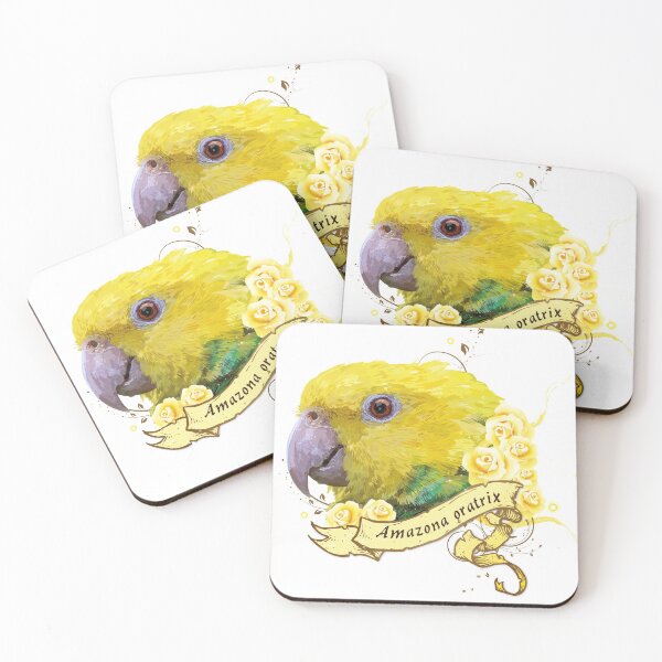 Item preview,  yellow-headed parrot designed and sold by obscurite.
