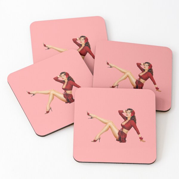 Artikelvorschau, Hot Brunette Girl / Sexy Pinup / Retro Classic Vintage entworfen und verkauft von Isdinval.