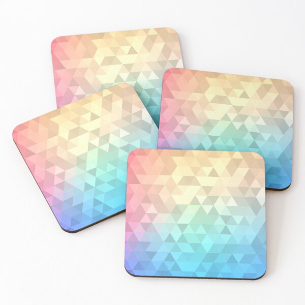 Item preview, Abstract Geometric Rainbow Triangle designed and sold by HelloGentry.