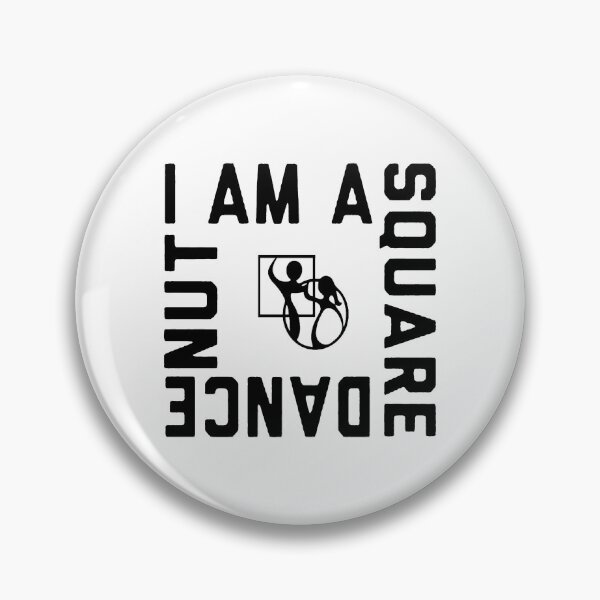 Item preview, SQD Nut BLK designed and sold by Square Dancing Gifts & Merchandise.