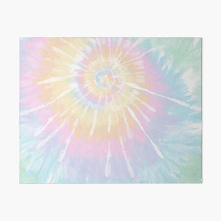 Rainbow Tie-Dye Art Board Print