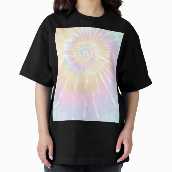 Rainbow Tie-Dye Oversized T-Shirt