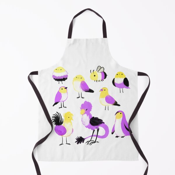 Artikelvorschau, nonbinary birds and a bee entworfen und verkauft von snowysaur.