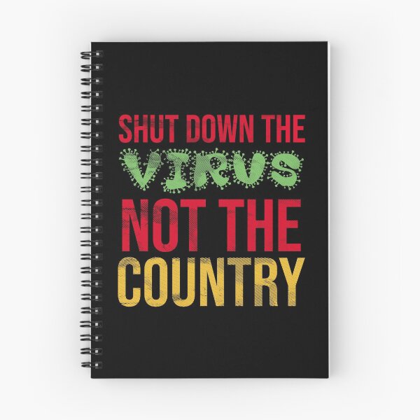 Item preview, Shut down the virus not the country designed and sold by PlusAdore.