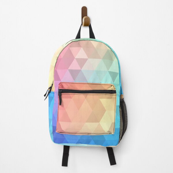 Item preview, Abstract Geometric Rainbow Triangle designed and sold by HelloGentry.