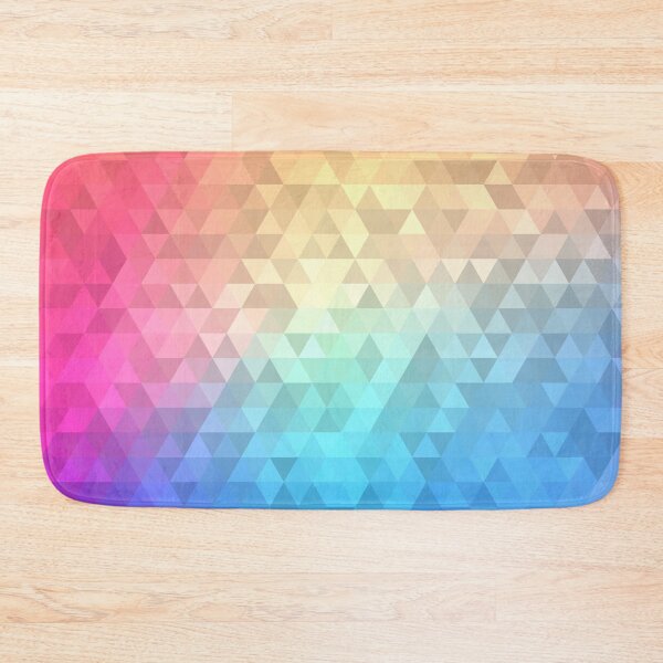 Item preview, Abstract Geometric Rainbow Triangle designed and sold by HelloGentry.