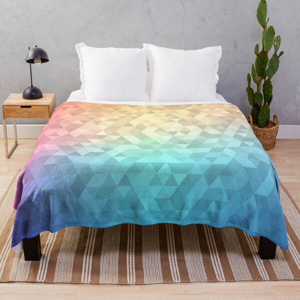 Item preview, Abstract Geometric Rainbow Triangle designed and sold by HelloGentry.