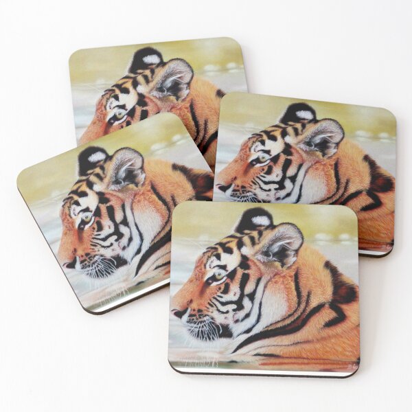 Item preview, The tiger's bath designed and sold by beatrice-juhel.