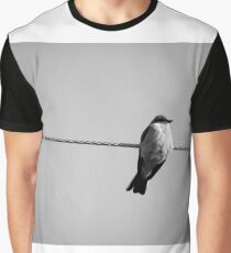 Bird on Wire Graphic T-Shirt