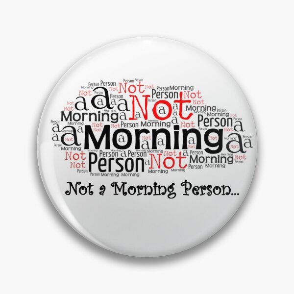 Item preview, Not a Morning Person designed and sold by FadiTshirt.