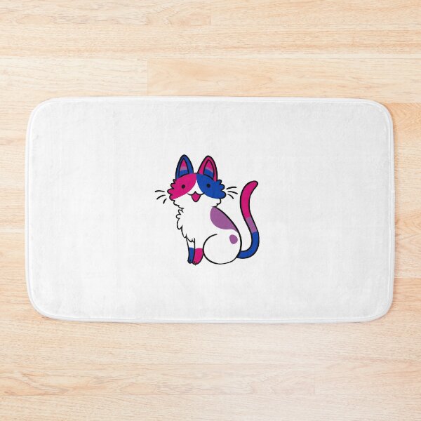 Item preview, bisexual pride cat designed and sold by snowysaur.