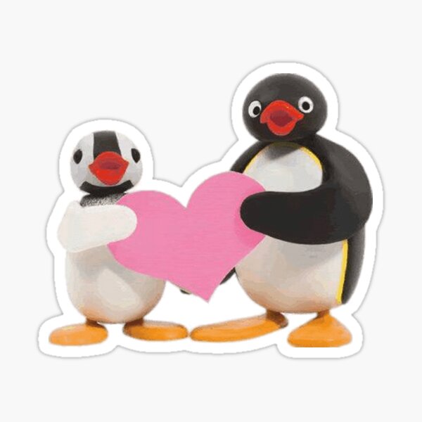 Vista previa del artículo con la obra «Corazón de pingu», diseñado y vendido por alessiacara.
