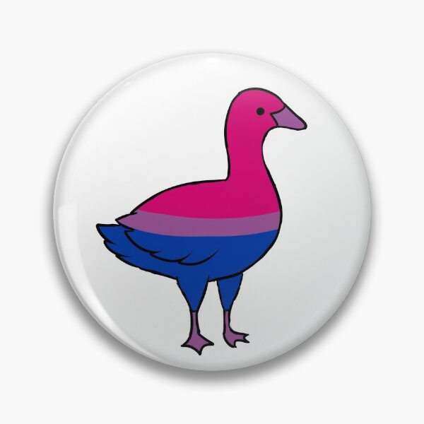 Artikelvorschau, bisexual pride goose entworfen und verkauft von snowysaur.