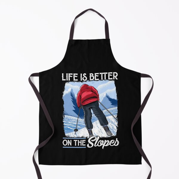 Item preview, Life Is Better On The Slopes Skiing & Snowboarding designed and sold by perfectpresents.