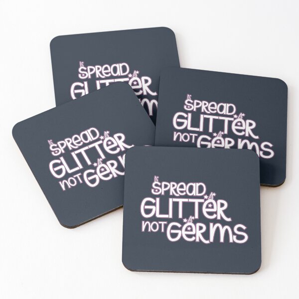 Item preview, Funny Quarantine Design Spread Glitter Not Germs designed and sold by TheArtOfCMYK.