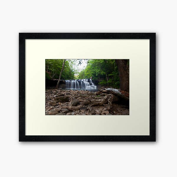 Brush Creek Falls Framed Art Print