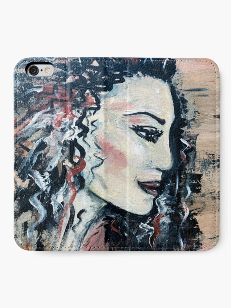Alternate view of Three Queens - Victoria iPhone Wallet