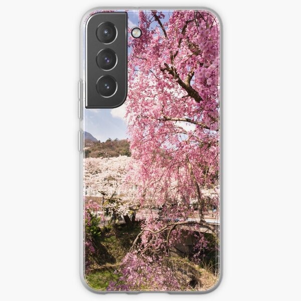 Blossoms on blossoms - Cherry Blossoms in Japan Samsung Galaxy Soft Case