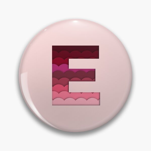 Item preview, 3D Papercut Alphabet -  E - Girly Pink designed and sold by AuroCreatives.