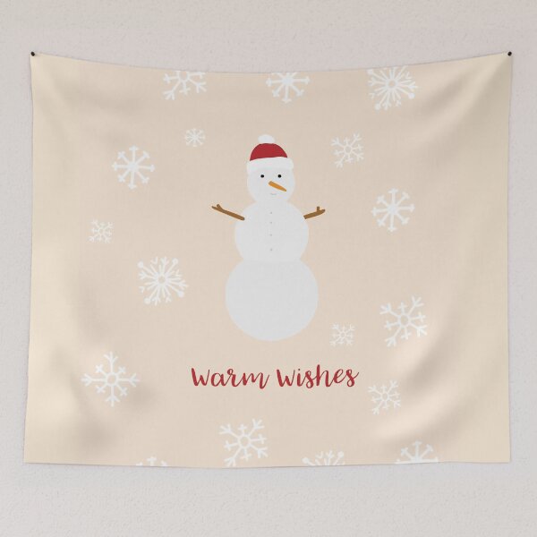Item preview, "Warm Wishes" Christmas Card designed and sold by StylishTayla.