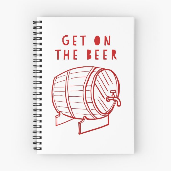 Item preview, Get on the beers. designed and sold by ThePrintCrafty.