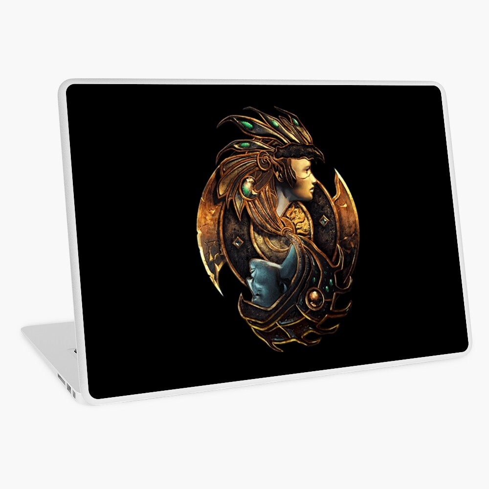 Baldur s Gate Throne Of Bhaal Mythology Laptop Skin for Sale by wewearthoughts Redbubble