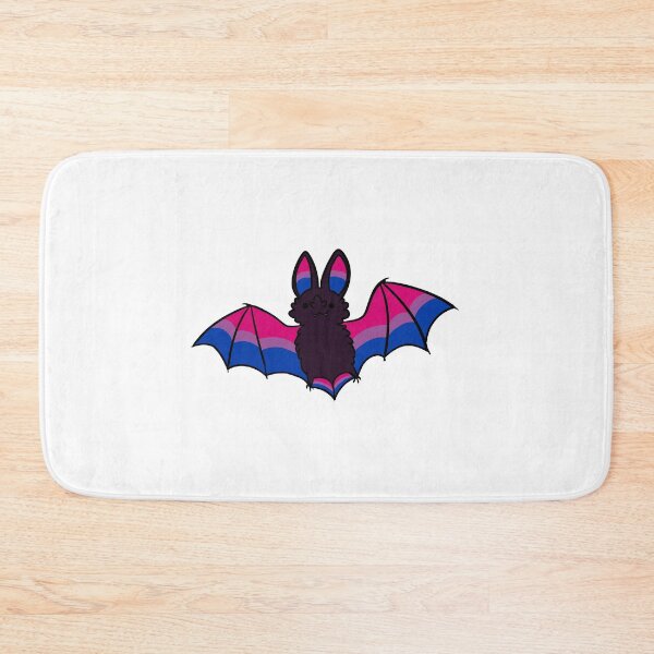 Item preview, bisexual pride bat designed and sold by snowysaur.