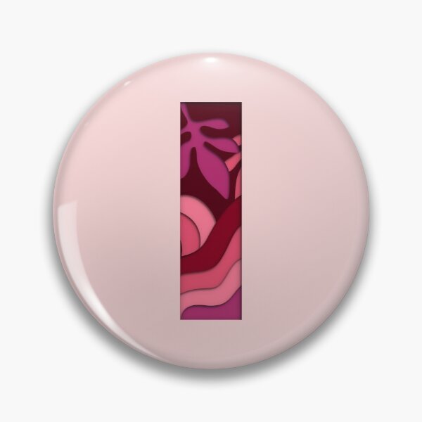 Item preview, 3D Papercut Alphabet -  I - Girly Pink designed and sold by AuroCreatives.