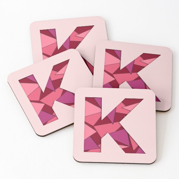 Item preview, 3D Papercut Alphabet -  K - Girly Pink designed and sold by AuroCreatives.