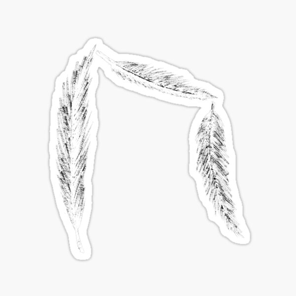 Item preview, Feather Air Strength Symbol Design designed and sold by alive-breathing.