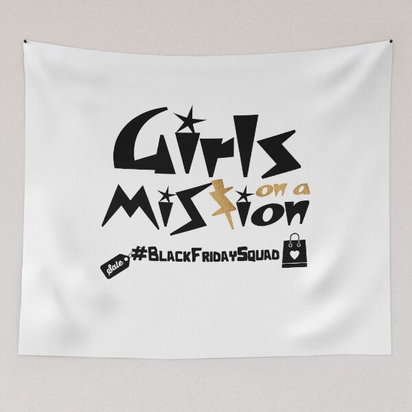 Item preview, girls on mission , black friday squad  designed and sold by Drahmed.