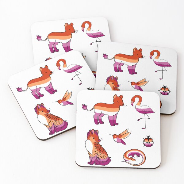 Artikelvorschau, lesbian pride animals entworfen und verkauft von snowysaur.