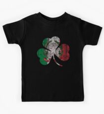Irish Italian Heritage Shamrock Kids Tee