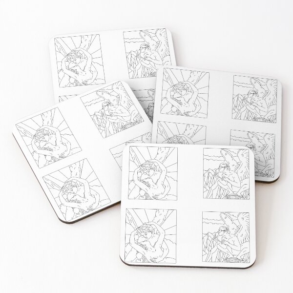 Item preview, Angel sticker pack5 designed and sold by spiritual-tee.