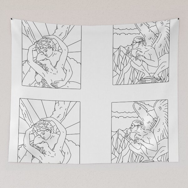 Item preview, Angel sticker pack5 designed and sold by spiritual-tee.