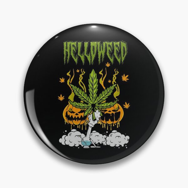 Aperçu de l'œuvre Helloweed - helloween + ganja = bons moments créée et vendue par Streethead93.